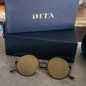 Dita Believer purple sunglasses- never used NEW DITA BELIEVER 23008 A-GLD 18K GOLD PURPLE AUTHENTIC  main image 4